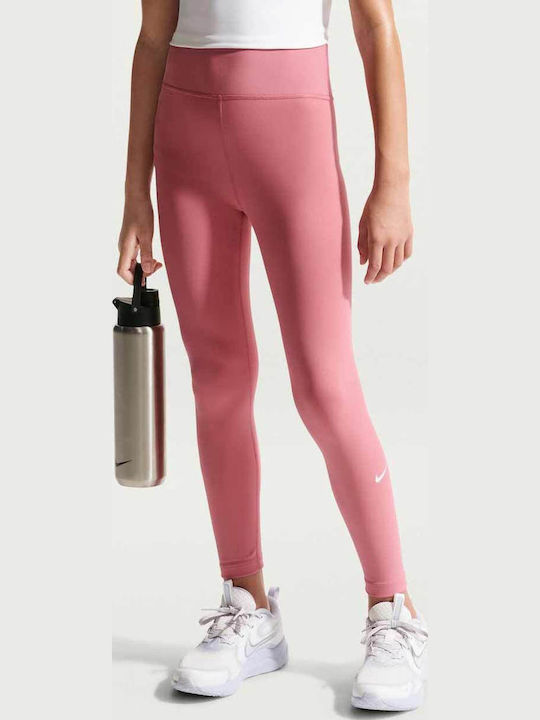 Nike Kinderleggings Sport Lang Rot