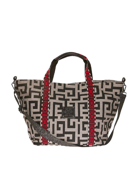 Ames Theros Fabric Women's Shoulder Bag Black