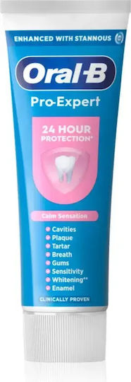 Oral-B Pro-expert Οδοντόκρεμα κατά της Πλάκας 75ml