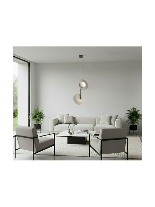 Emibig Vanila Brown Ceiling Light 2