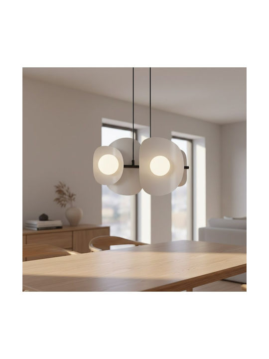 Emibig Elementi Gray Ceiling Light for 4 G9 Bulbs