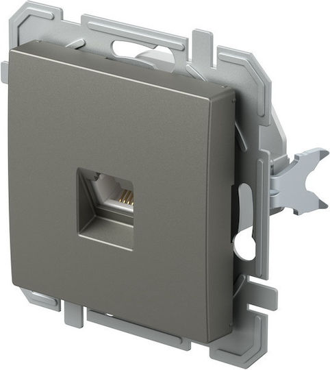 XO Ti Logiq Telephone Socket with Frame
