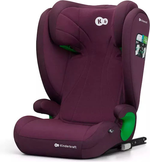 Kinderkraft Καθισματάκι Αυτοκινήτου i-Size με Isofix Cherry Pearl 15-36 kg