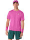ASICS Match Actibreeze 2041A391-700 Ανδρική Μπλούζα Ροζ