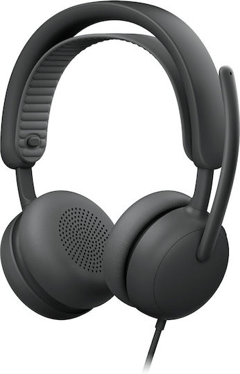 Logitech Zone 2 For Business On Ear Multimedia Ακουστικά με μικρόφωνο και σύνδεση USB-A / USB-C σε Γκρι χρώμα