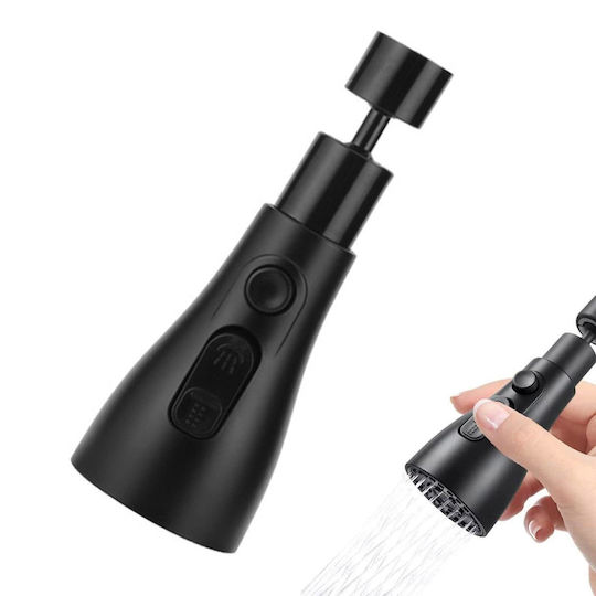 Flexible Splash Filter Faucet Extension with Filter