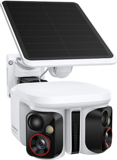 Baseus Security X1 Pro Dual Cameră de Supraveghere Full HD+ 5MP Impermeabilă cu Baterie și Comunicare Bidirecțională