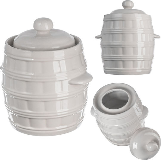 Kadax Kadax Allgemeine Verwendung Keramik Braune Glasvase mit Deckel 8000ml