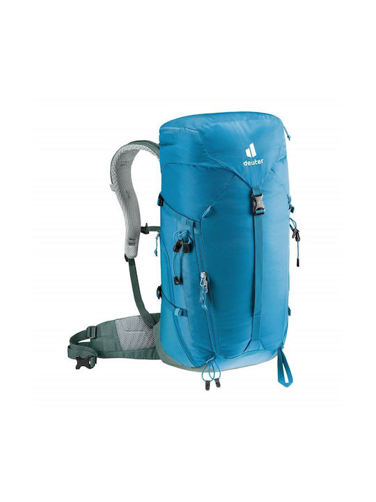 Deuter Trail 30 Туристическа Раница 30л Водоустойчива Синя Планински Туризъм