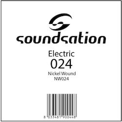 Soundsation Nw024 Saiten Für Elektrische Gitarre Nickel Gewickelt 0.24 Soundsation Nw024 Saiten Für Elektrische Gitarre Nickel Gewickelt 0.24