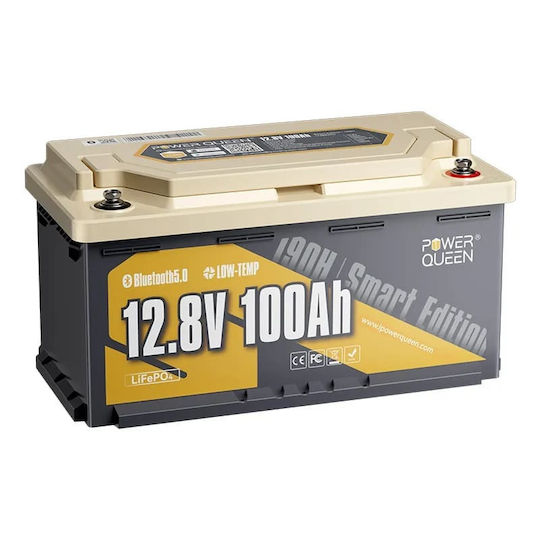 Power Queen Слънчева Батерия 12.8V 100Ah