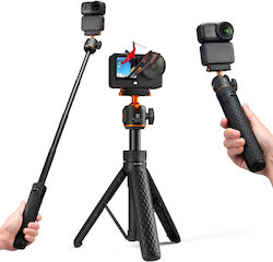 K&f Concept Ms54 Мини Разтегаем Статив Магнитен Quick Release Dji Osmo Action 6 Osmo Nano Kf09.181