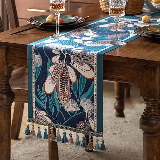 FRIPIA Runner Albastru 35x160 cm