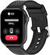 Denver SWG-159B 45mm Smartwatch με Παλμογράφο (Μαύρο)