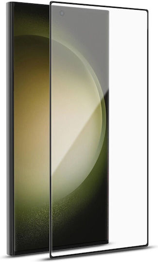 Voller Leim Vollflächig gehärtetes Glas Schwarz (Galaxy S26 Ultra)