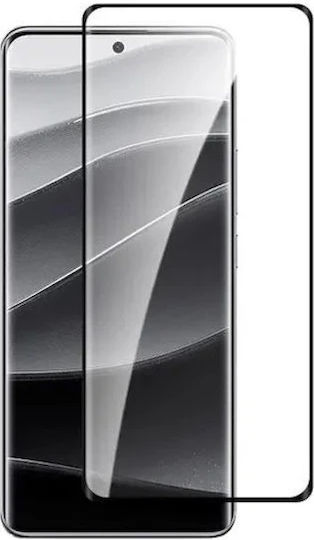 Full Glue Full Face Tempered Glass Negru (Xiaomi 17)