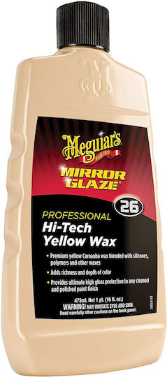 Meguiar's Wax Υγρό Κερώματος Αυτοκινήτου για Κίτρινες Αποχρώσεις Αμαξώματος 473ml