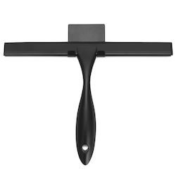 Sersimo Edelstahl Badezimmer Fensterreiniger mit Saugnapf 25 Cm Klinge Matt Schwarz Finish Sersimo Edelstahl Badezimmer Fensterreiniger mit Saugnapf 25 Cm Klinge Matt Schwarz Finish