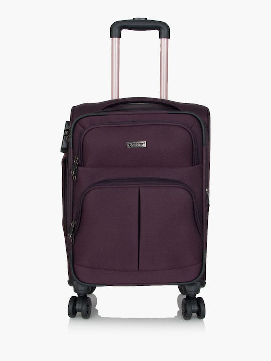 Xplorer Cabin Fabric Dark Burgundy Travel Suitc...