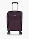 Xplorer Valiză De Călătorie De Cabină Din Material Textil Bordo Închis Cu 4 Roți Înălțime 55 Cm