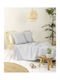 Nima Stone Ριχτάρι Πολυθρόνας Chenille 180x180εκ. Stone