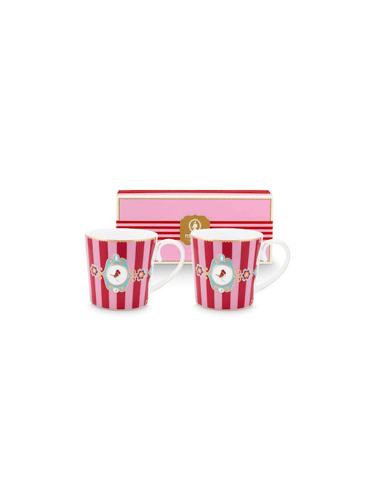 PiP Studio Κούπα από Πορσελάνη Κόκκινη 190ml