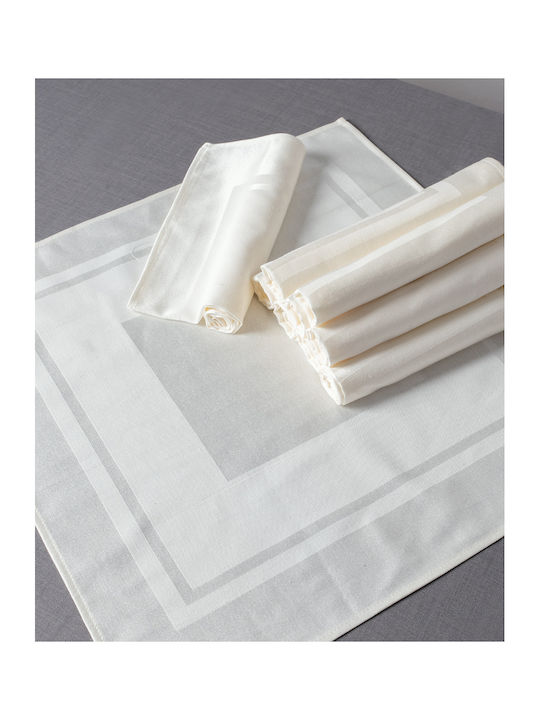Silk Fashion Napkin 423 Beige 45x45cm
