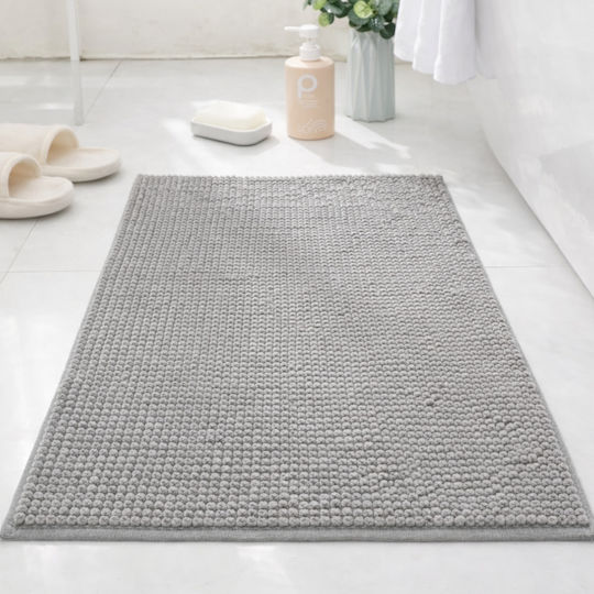 My Home Luxury Non-Slip Bath Mat XNEDM-15 Grey 50x120cm