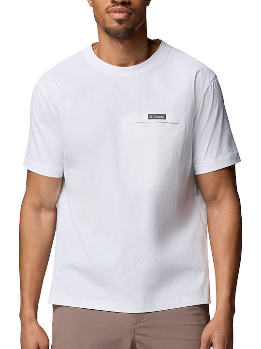 Columbia Polo Short Sleeve White Blouse