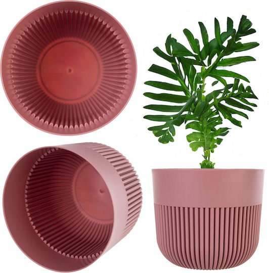 Kadax Kadax Kunststoff Blumentopf Rosa 11x11cm