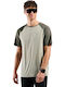 Xalp Athletic Short Sleeve Blouse Vetiver/Agate Gray