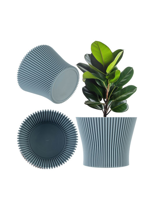Kadax Ghiveci De Flori Din Plastic Verde 13 Cm