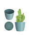 Kadax Γλάστρα Πλαστική Green 15x15εκ.