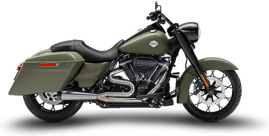 Zard Комплект За Изпускателна Система За Мотоциклети 2-1 Harley Davidson '24 '25 Fltrk Road Glide Limited 114 Сатенен