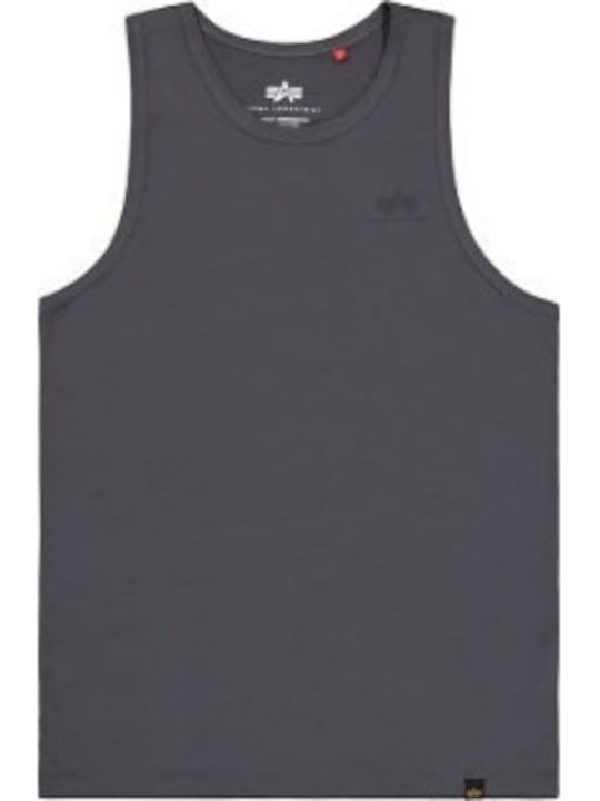Alpha Industries Basic Μπλούζα Γκρι Alpha Industries Basic Μπλούζα Γκρι