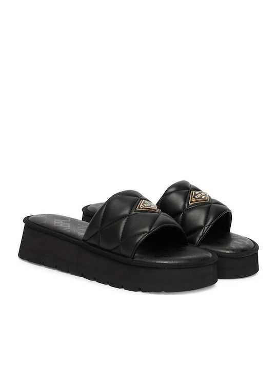 Γυναικεία Σανδάλια Flatforms Μαύρα