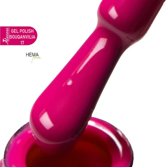 Alezori Alezori Gel Nagellack 17 Fuchsie 15ml