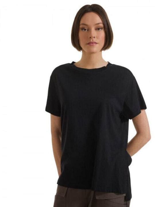 Namaste Damen Bluse Baumwolle Schwarz