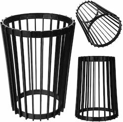 Standing Flower Plant Stand Loft Double-sided Black 53.5 Cm