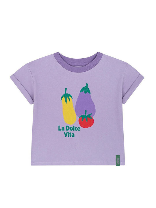 Favorite People T-shirt Μωβ