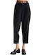 Damen Stoffhose Schwarz