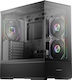 LC-Power Gaming 812B Onyx Vision Midi Tower Κουτί Υπολογιστή με Πλαϊνό Παράθυρο Μαύρο