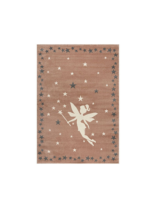 Beauty Home Yolo Art 9583 Kinderteppich Orange 133x190cm