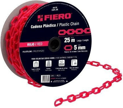 Mporazanis Traffic Chain Made of Plastic in Red Colour