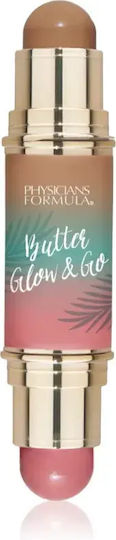 Butter Glow & Go Двукраен Контуриращ Стик Цвят Sunkissed Rose Тегло 10 Г