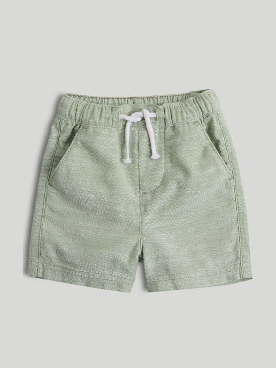 Kids Fabric Green Shorts/Bermuda