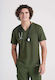 Grey's Anatomy Male Medical Blouse Gray
