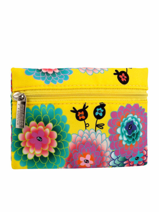 Pylones Kids Coin Wallet with Dahlia Zipper
