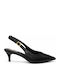 Heels with Strap & Thin Medium Heel Black SV-VB69301-26HH-MAVRO