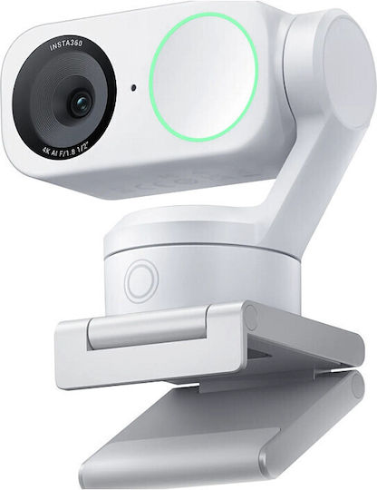 Insta360 Link 2 Arctic White Cameră Web 4K cu Autofocus